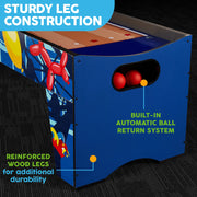 7.3 Ft. Roll and Score Compact Arcade Game, Blue by