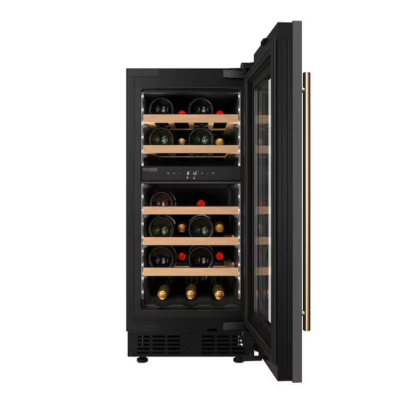 Reserve 14.8-In W 23 -Bottles Panel Ready Dual Zone Cooling Built-In Indoor Wine Cooler