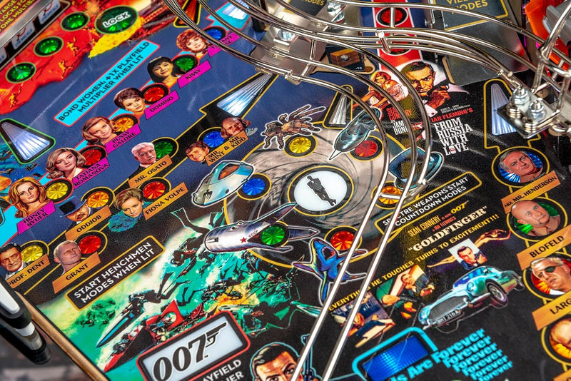 James Bond with Insider Connected, Premium Edition Arcade Pinball Machine