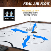 Combo Game Table – Foosball, Air Hockey, Table Tennis & More – Multi Game Table for Home or Game Room by