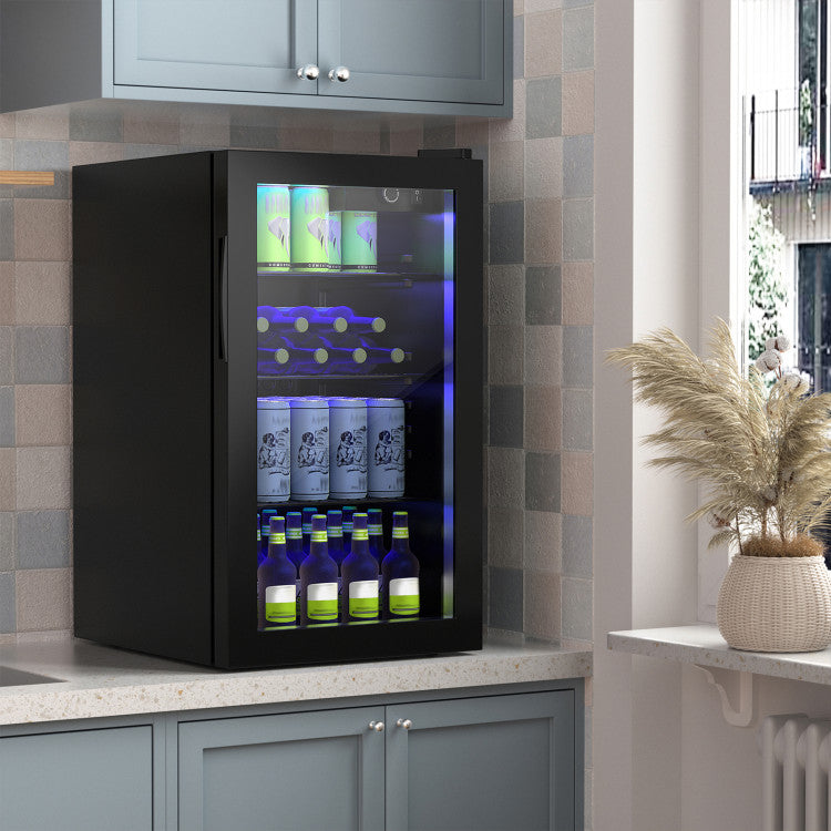120-Can Beverage Fridge