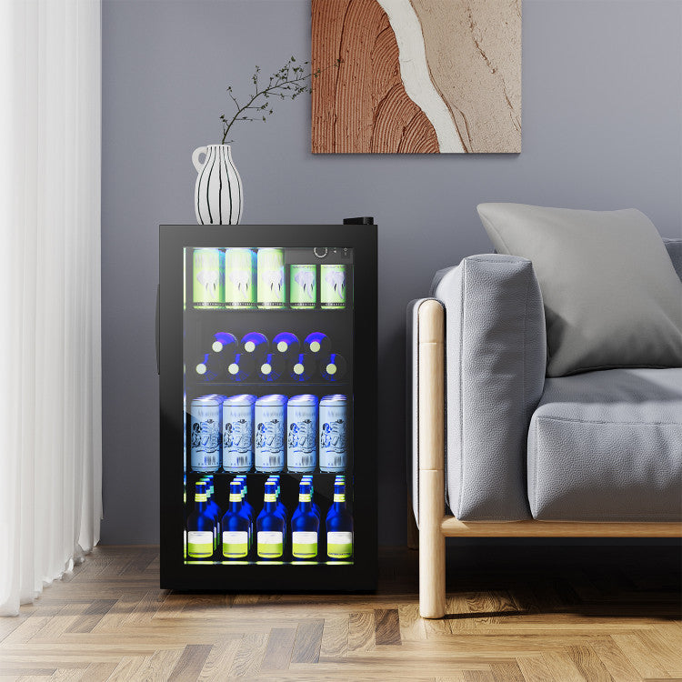 120-Can Beverage Fridge