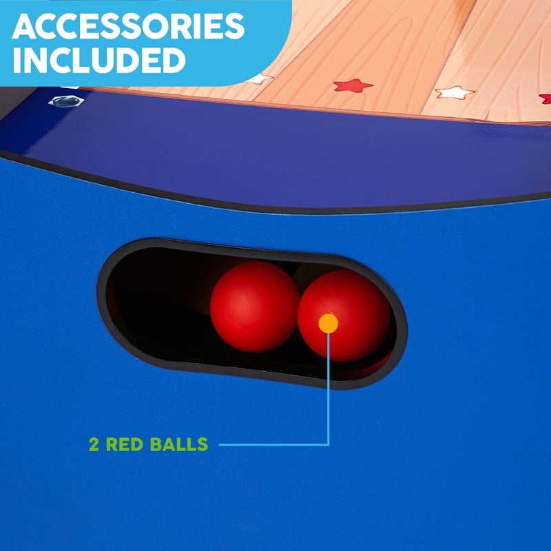 7.3 Ft. Roll and Score Compact Arcade Game, Blue by
