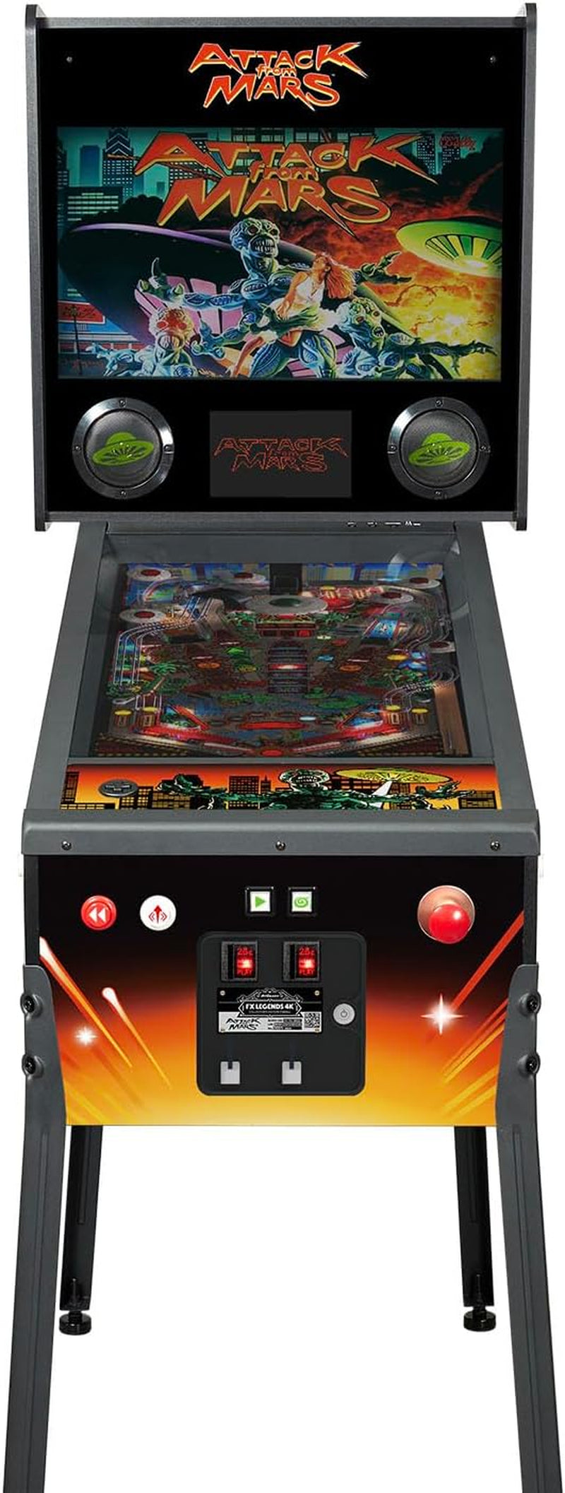 Legends Pinball 4KP Attack from Mars Premium Starter