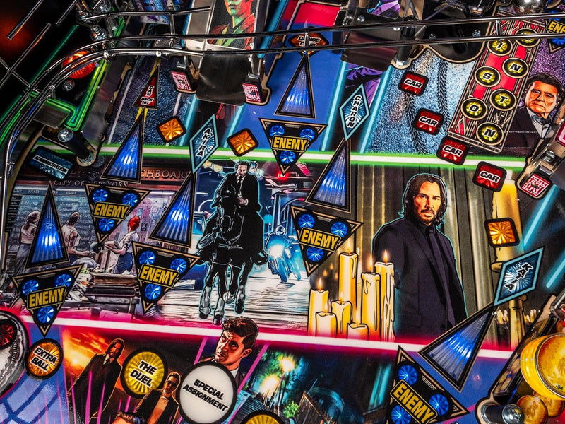 John Wick with Insider Connected, Premium Edition Arcade Pinball Machine
