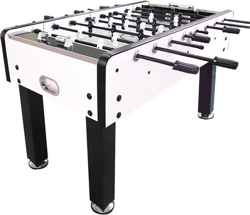 4.5 Ft Foosball Table, Luminum Alloy Game Table with Anti-Collision Design,Double Arcade Table Soccer for Family Game or Recreation Rooms
