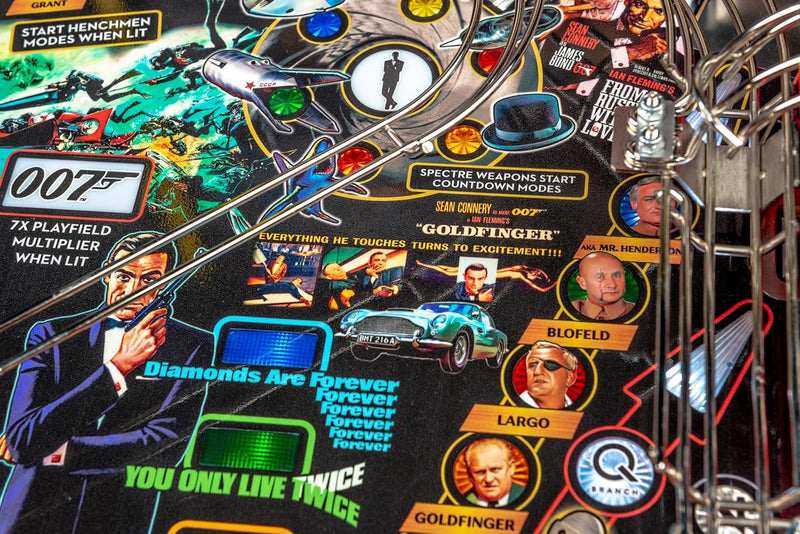 James Bond with Insider Connected, Premium Edition Arcade Pinball Machine