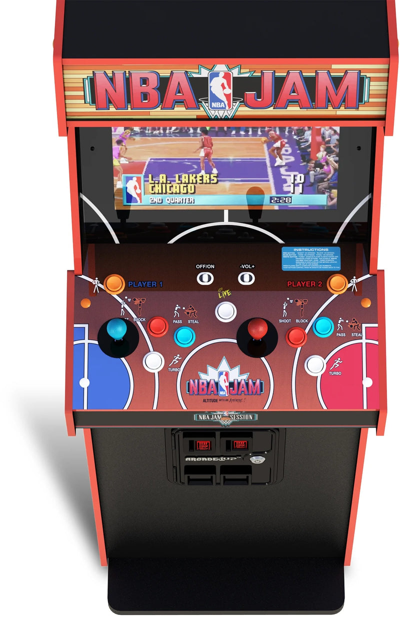 NBA Jam Deluxe 2-Player Control Panel Arcade Machine