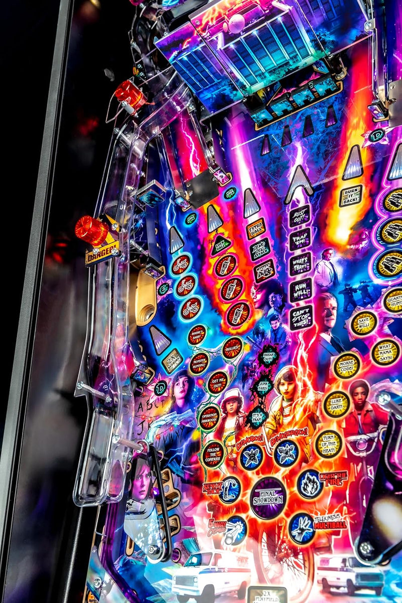 Stranger Things with Insider Connected, Pro Edition Arcade Pinball Machine