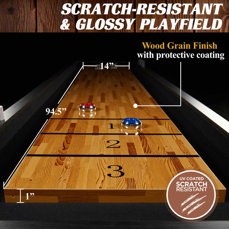 9 Ft Harrison Shuffleboard Table, Arcade Games, by  Company