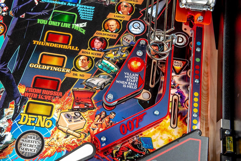 James Bond with Insider Connected, Premium Edition Arcade Pinball Machine