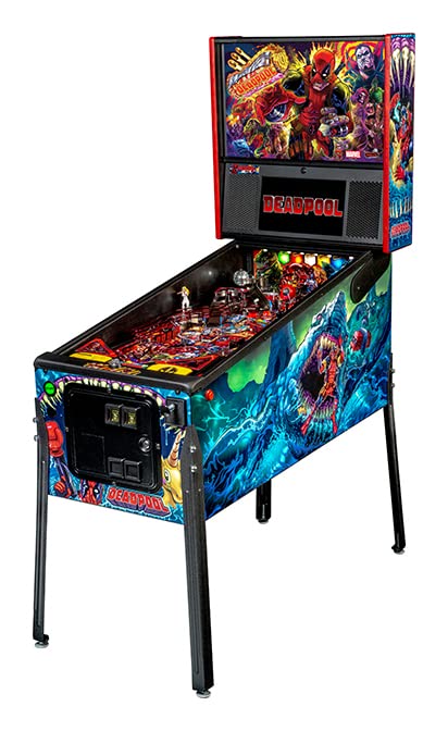 Deadpool Arcade Pinball Machine with Insider Connected, Premium Edition