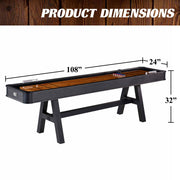 9 Ft Harrison Shuffleboard Table, Arcade Games, by  Company