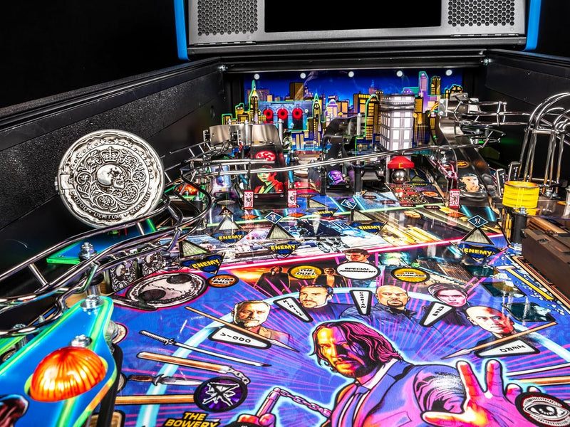 John Wick with Insider Connected, Premium Edition Arcade Pinball Machine