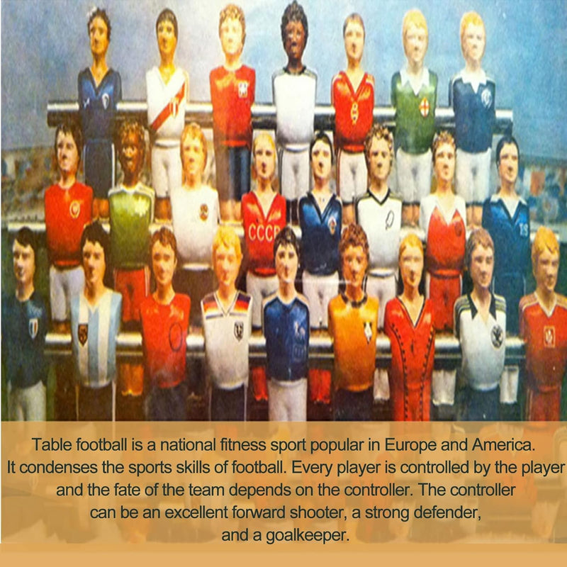 56-Inch Luxury Foosball,High-End Table Soccer Machine,Foldable Portable Game Table,8 Pole Competition Table,For Suitable for Home, Bar, Party, Chess Room,Gaming Room