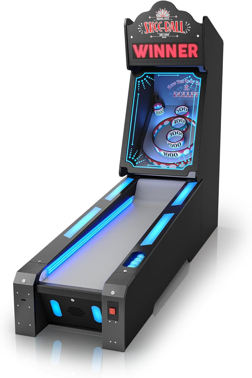 Glow - Illuminating Arcade Table Machine Game for Home Basement Recreation Room - Nostalgic Classic Fun of Roll and Score - Made in the USA