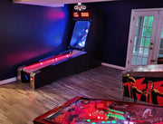 Glow - Illuminating Arcade Table Machine Game for Home Basement Recreation Room - Nostalgic Classic Fun of Roll and Score - Made in the USA