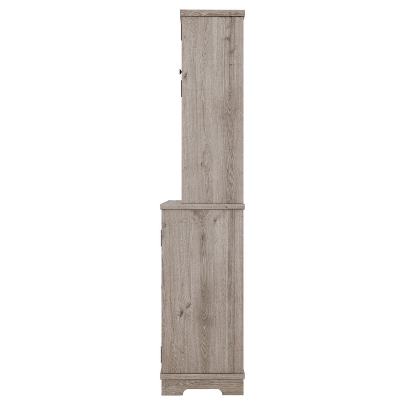 Freestanding Farmhouse Bar Cabinet