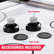 60" Air Hockey Table Set with Overhead Electronic Scorer, by