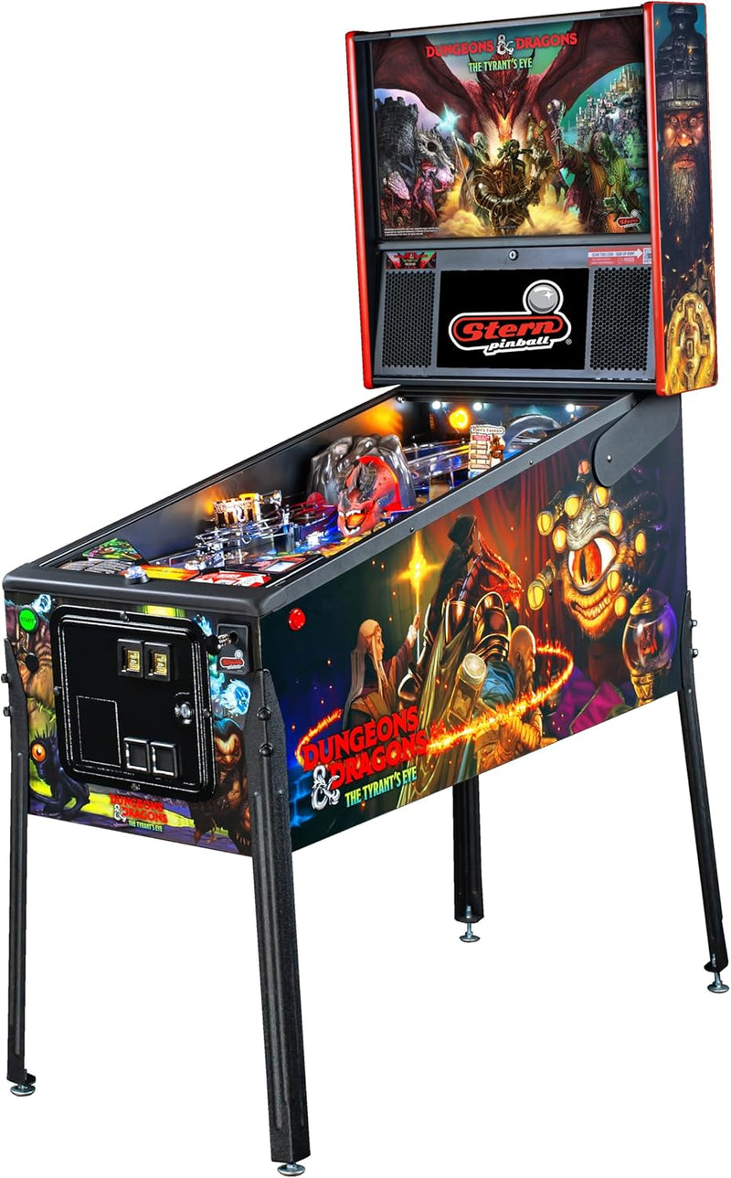 Dungeons & Dragons with Insider Connected, Pro Edition Arcade Pinball Machine