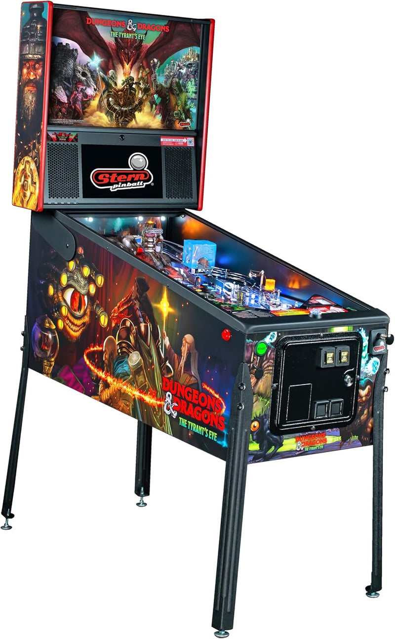 Dungeons & Dragons with Insider Connected, Pro Edition Arcade Pinball Machine