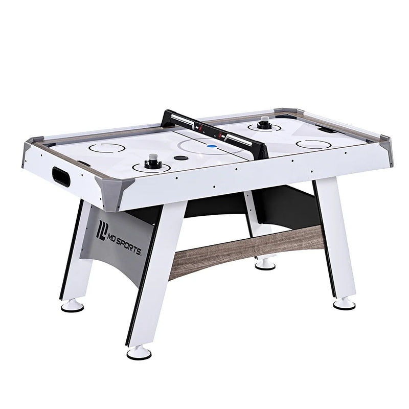 60" Air Hockey Table Set with Overhead Electronic Scorer, by