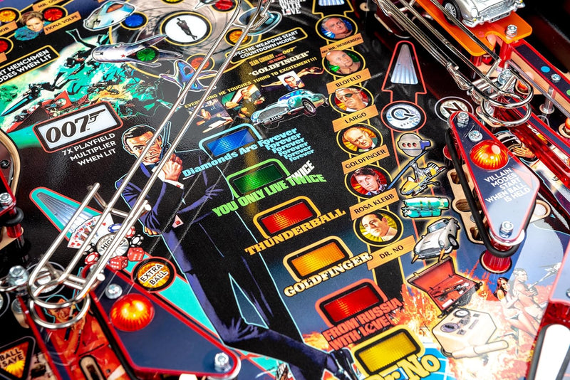 James Bond with Insider Connected, Premium Edition Arcade Pinball Machine