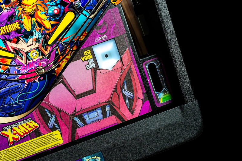 The Uncanny X-Men with Insider Connected, Premium Edition Arcade Pinball Machine