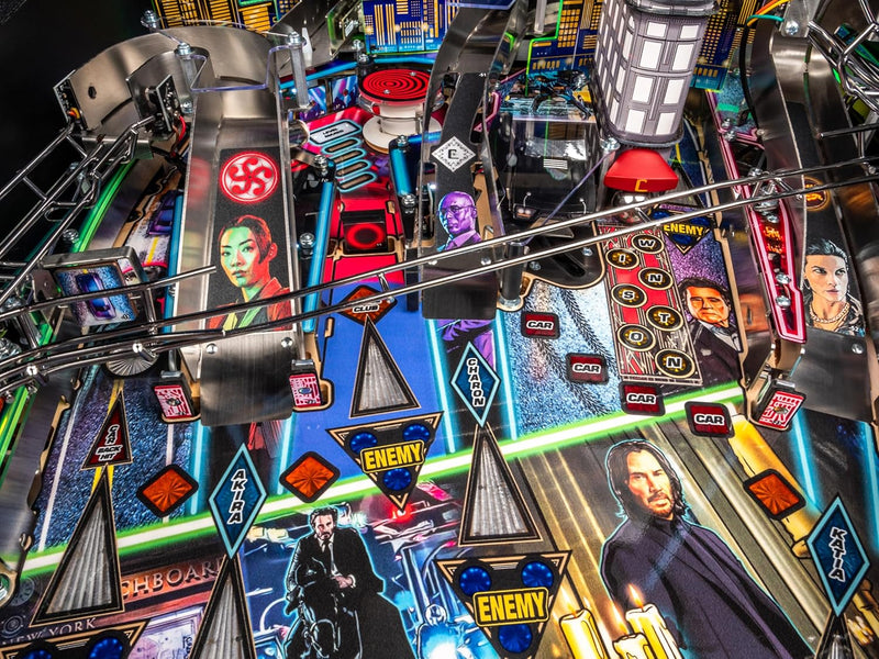 John Wick with Insider Connected, Premium Edition Arcade Pinball Machine
