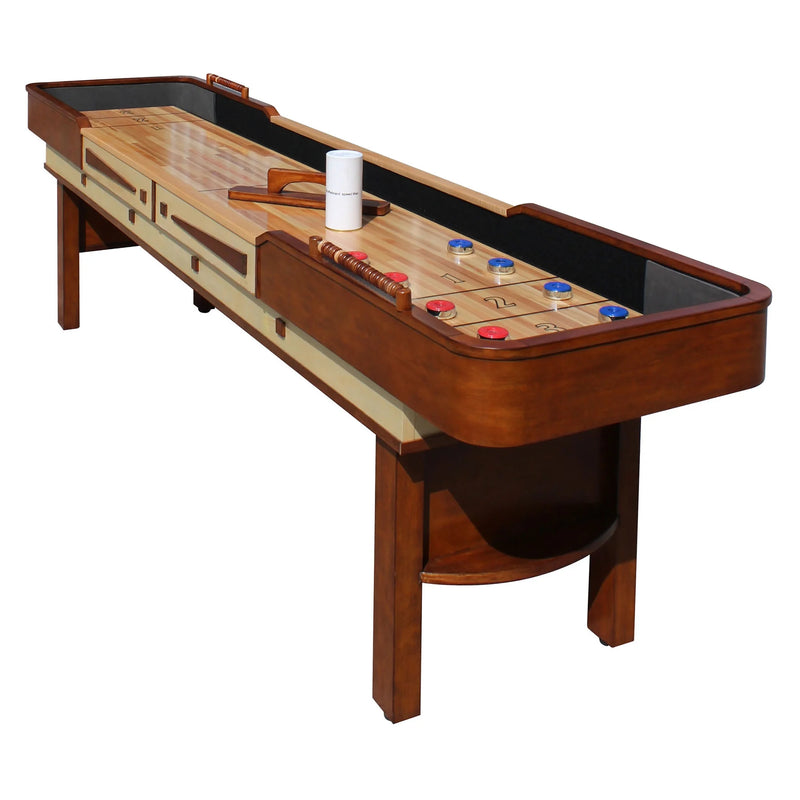 Merlot 12-Ft Shuffleboard Table