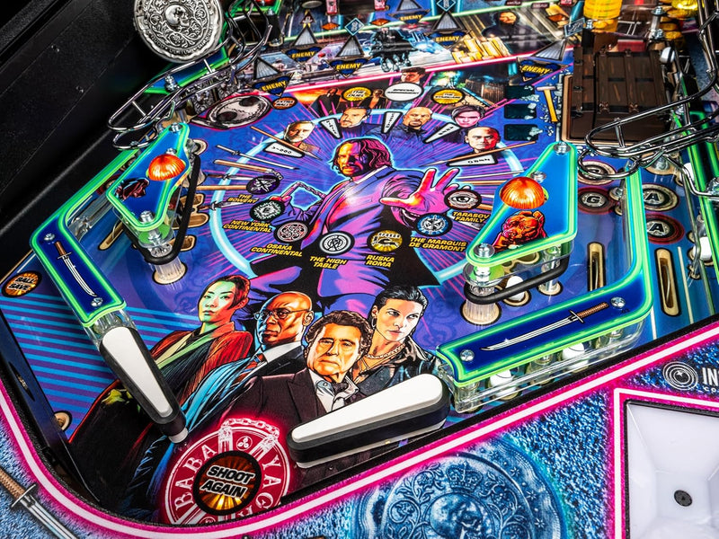 John Wick with Insider Connected, Premium Edition Arcade Pinball Machine
