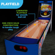 7.3 Ft. Roll and Score Compact Arcade Game, Blue by