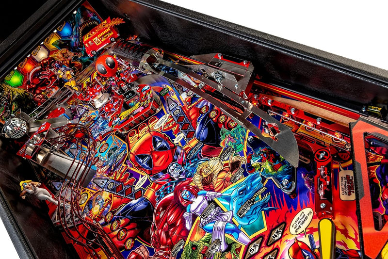 Deadpool Arcade Pinball Machine with Insider Connected, Premium Edition