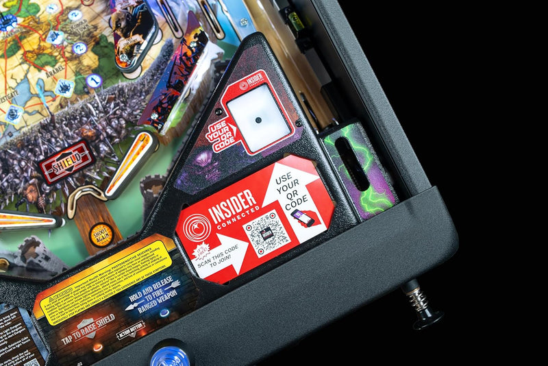 Dungeons & Dragons with Insider Connected, Pro Edition Arcade Pinball Machine