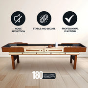 Merlot 12-Ft Shuffleboard Table
