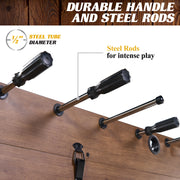 Combo Game Table – Foosball, Air Hockey, Table Tennis & More – Multi Game Table for Home or Game Room by