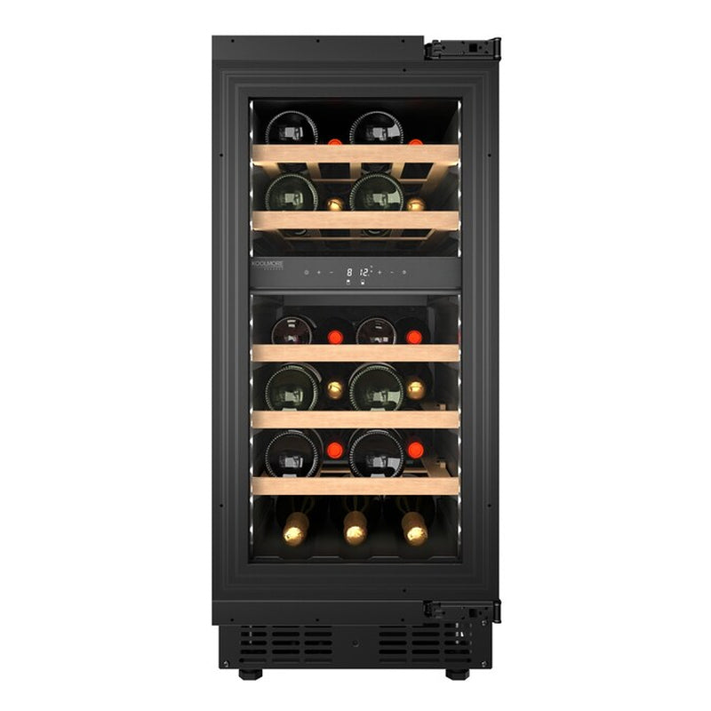 Reserve 14.8-In W 23 -Bottles Panel Ready Dual Zone Cooling Built-In Indoor Wine Cooler