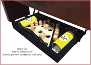 Officially Licensed NHL Arizona Coyotes 12' Shuffleboard Table