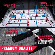 42 In. Dome Hockey Table Game with Electronic Scorer Bubble Hockey