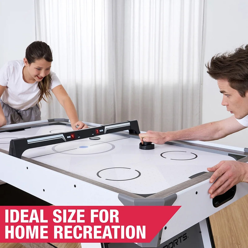60" Air Hockey Table Set with Overhead Electronic Scorer, by