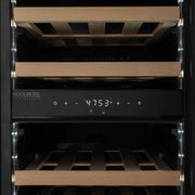Reserve 14.8-In W 23 -Bottles Panel Ready Dual Zone Cooling Built-In Indoor Wine Cooler