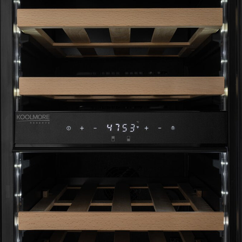 Reserve 14.8-In W 23 -Bottles Panel Ready Dual Zone Cooling Built-In Indoor Wine Cooler