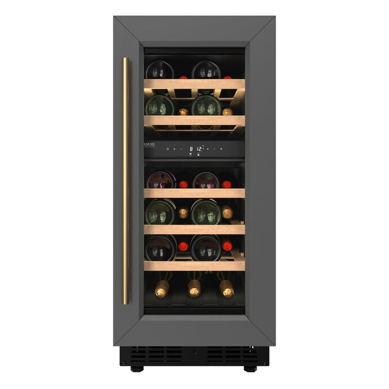 Reserve 14.8-In W 23 -Bottles Panel Ready Dual Zone Cooling Built-In Indoor Wine Cooler