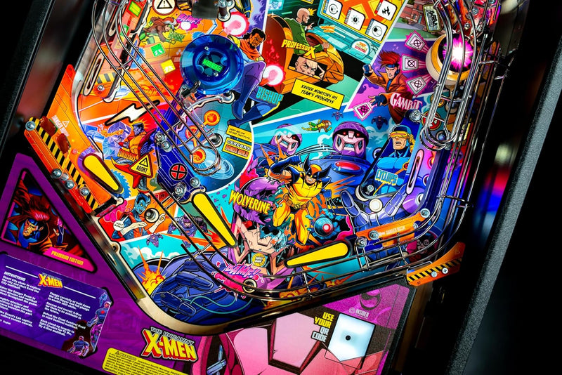 The Uncanny X-Men with Insider Connected, Premium Edition Arcade Pinball Machine