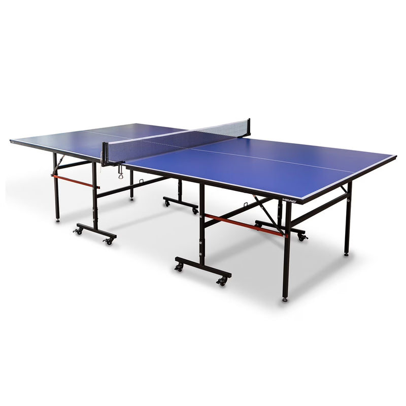 Collapsable Ping Pong Table with Net, 108 X 60 X 30 Inches, Blue