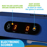 7.3 Ft. Roll and Score Compact Arcade Game, Blue by