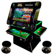 Cocktail Arcade Machine 3505 Games Tilt up Black Lift up Retro Multi-Cade Table