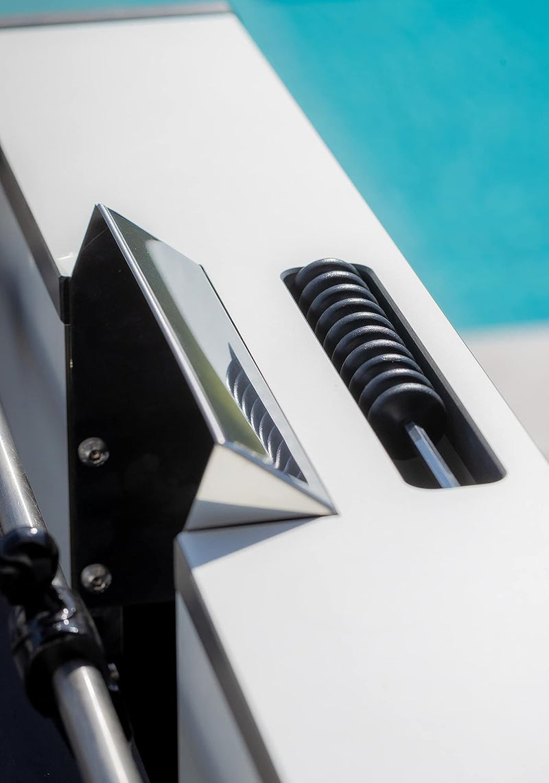 Origin Outdoor Foosball Table – Weatherproof, Anti-Corrosion Steel, Premium Outdoor Gaming - White Edition