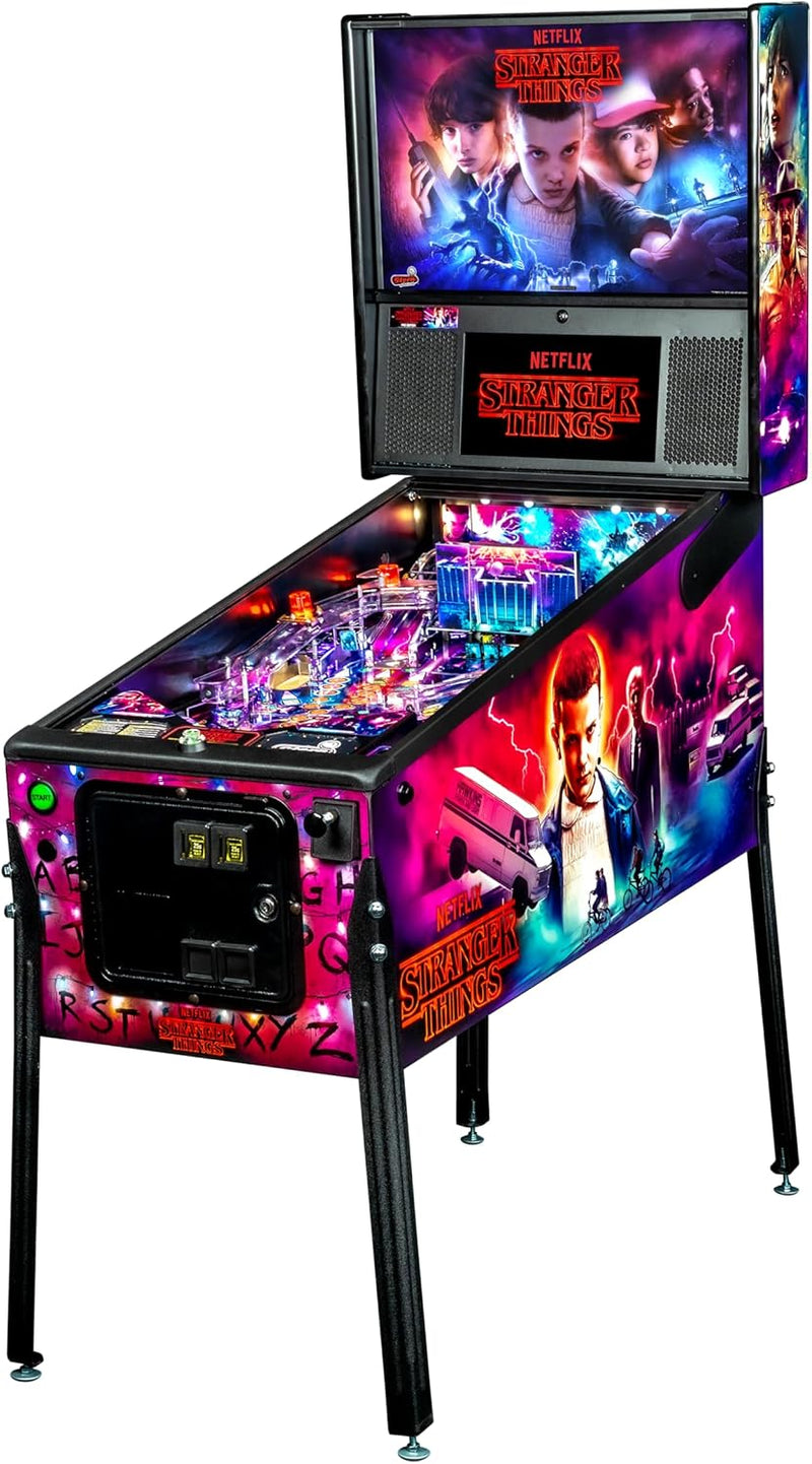 Stranger Things with Insider Connected, Pro Edition Arcade Pinball Machine