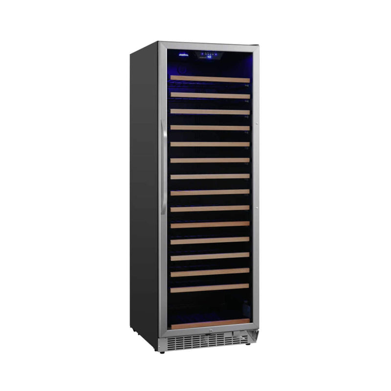Edgestar 24-Inch Wide 151 Bottle Capacity Freestanding Single Zone Wine Cooler With Even Cooling Technology (SAK30756)